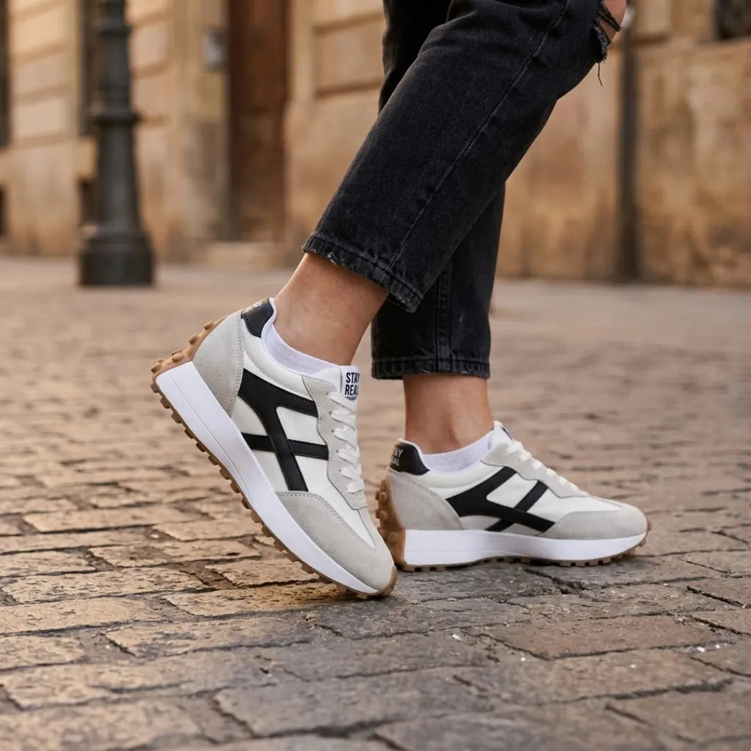 Women's Casual Platform Sneakers with Non-Slip Sole and Lace-Up Closure 22