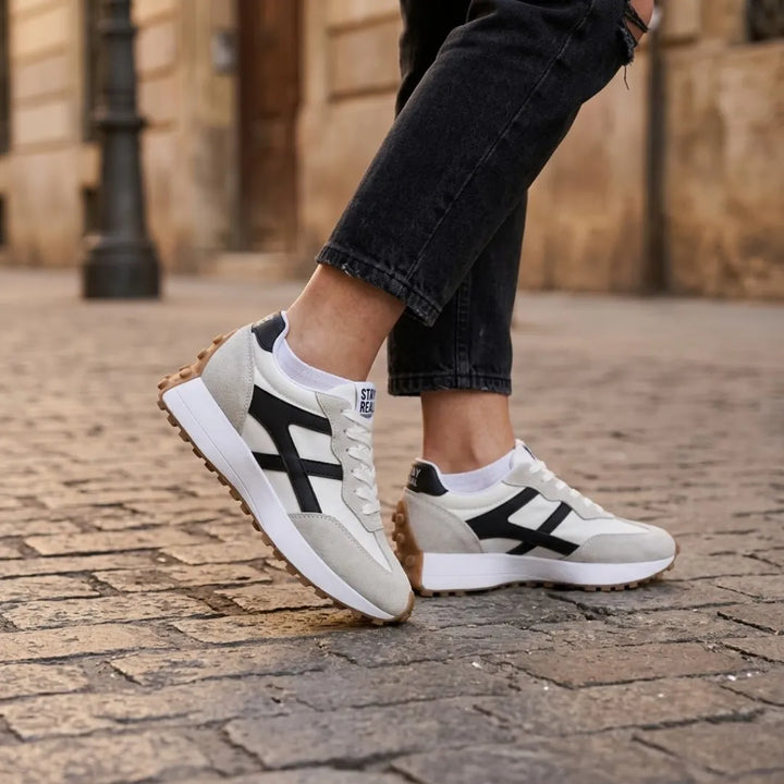 Women's Casual Platform Sneakers with Non-Slip Sole and Lace-Up Closure 22