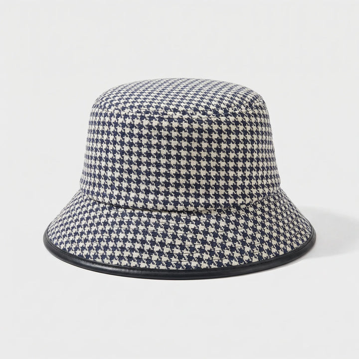 Classic Houndstooth Bucket Hat - Brimora