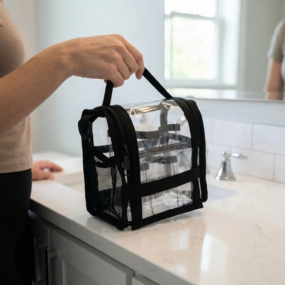 Clear Cosmetic Travel Bag - Clarina