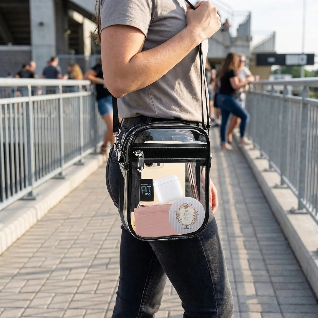 Clear Crossbody Bag - VidiBag