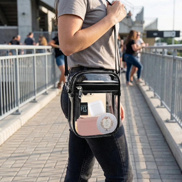 Clear Crossbody Bag - VidiBag