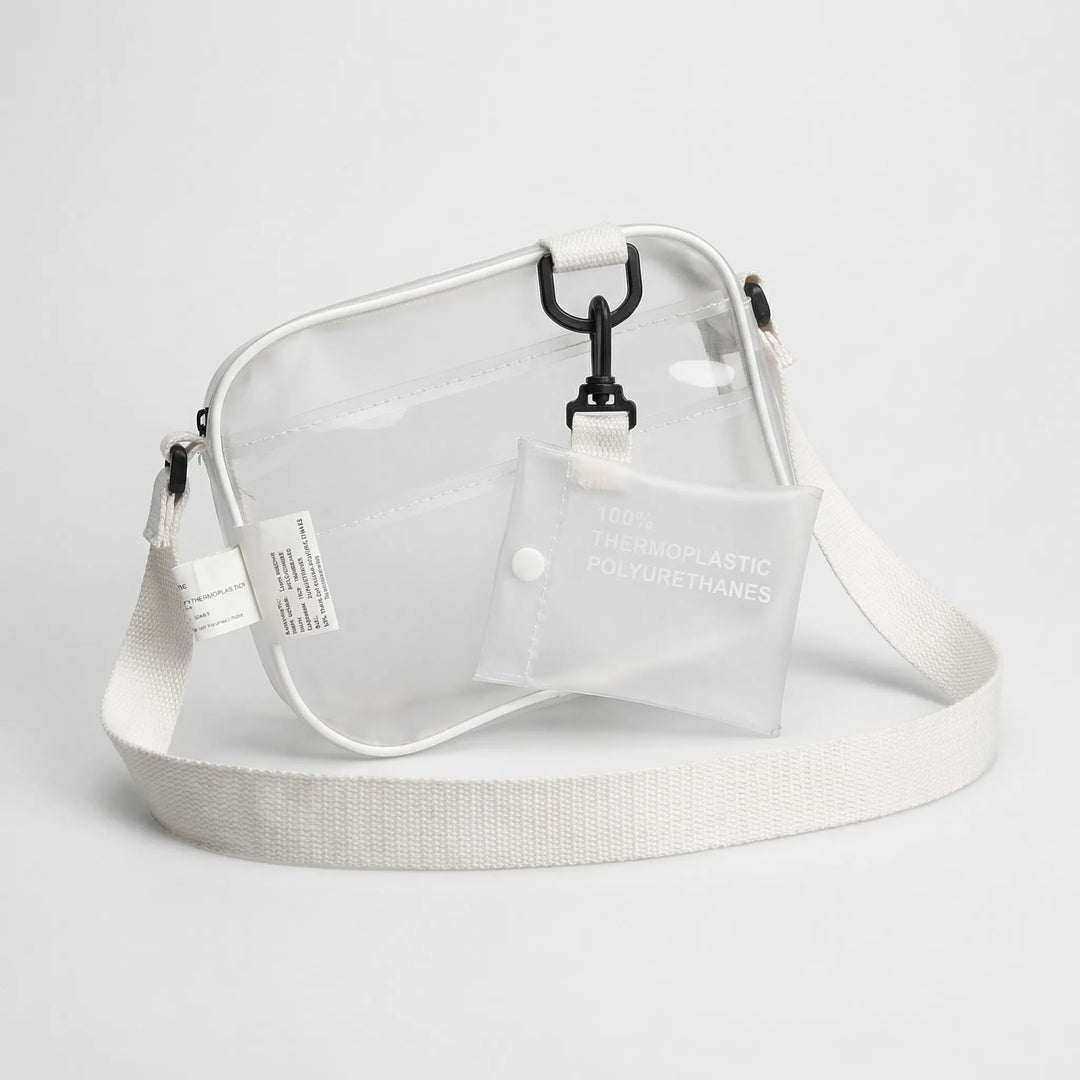 Clear Crossbody Shoulder Bag - Videnta