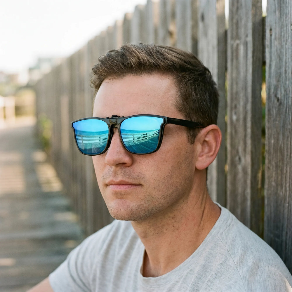 Clip-On Polarized Sunglasses - OptiClip