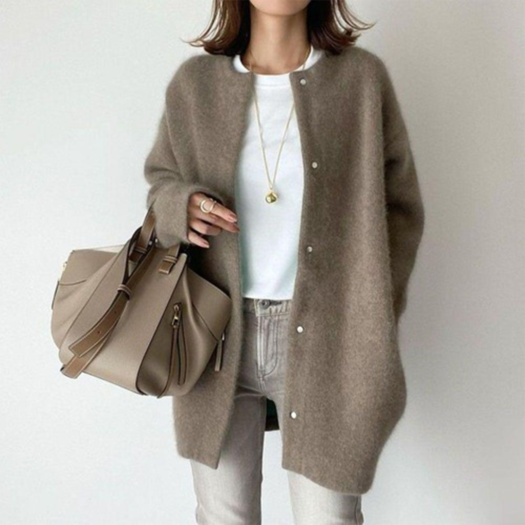 Women's Soft Cashmere Cardigan, Lightweight, Warm and Elegant 7