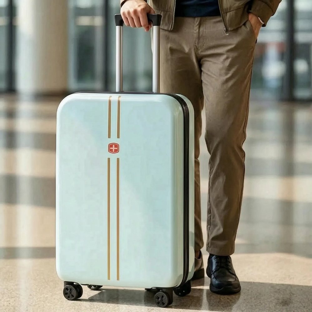 Collapsible Hard-Shell Suitcase - Foldera