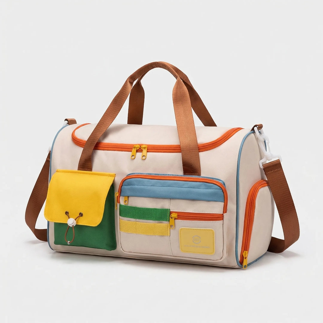 Color Block Duffel Bag - Prismpack