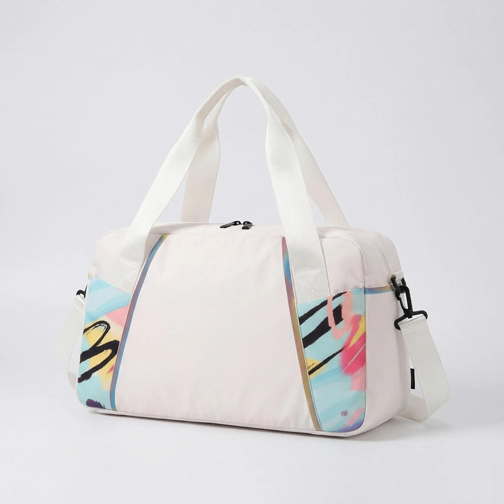 Colorful Abstract Print Duffel Bag - Vivelia