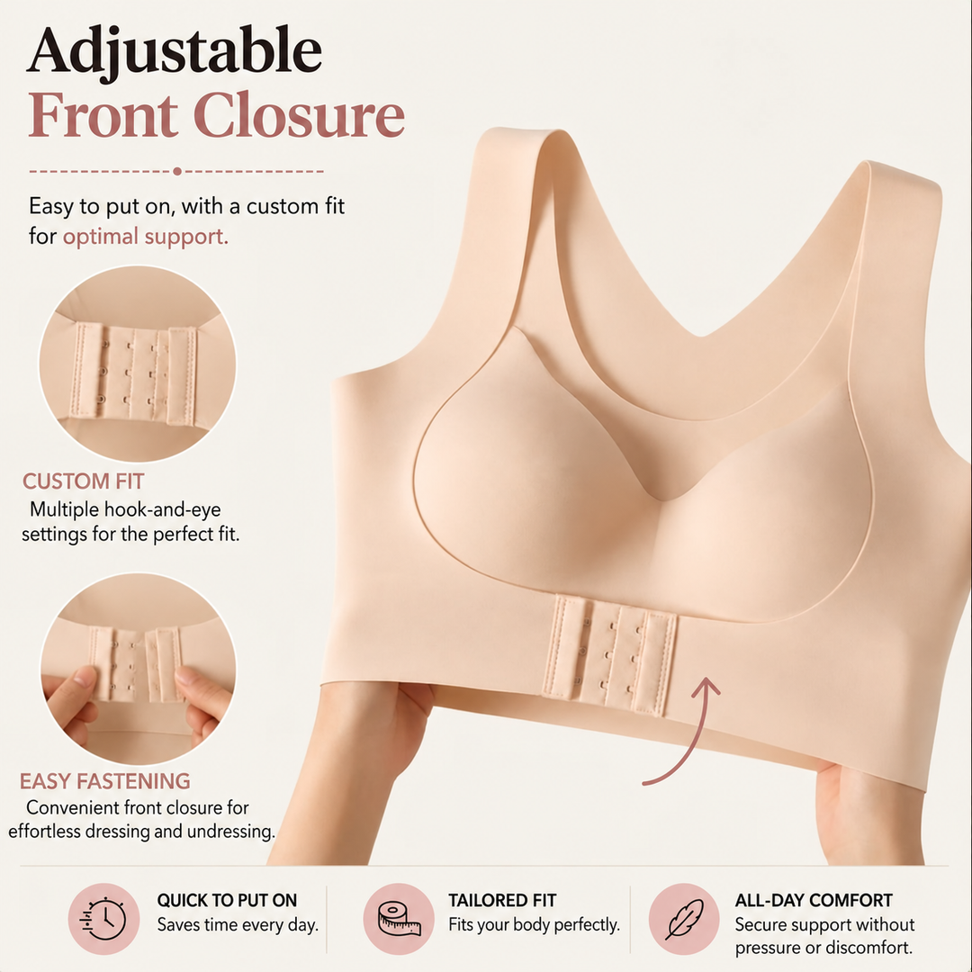 Supportive Posture-Correcting Bra