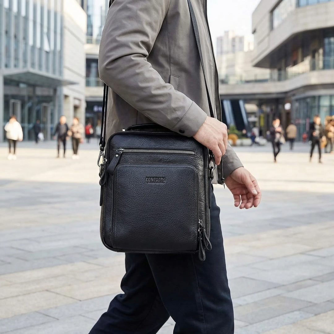 Compact Crossbody Messenger Bag - Kovaro