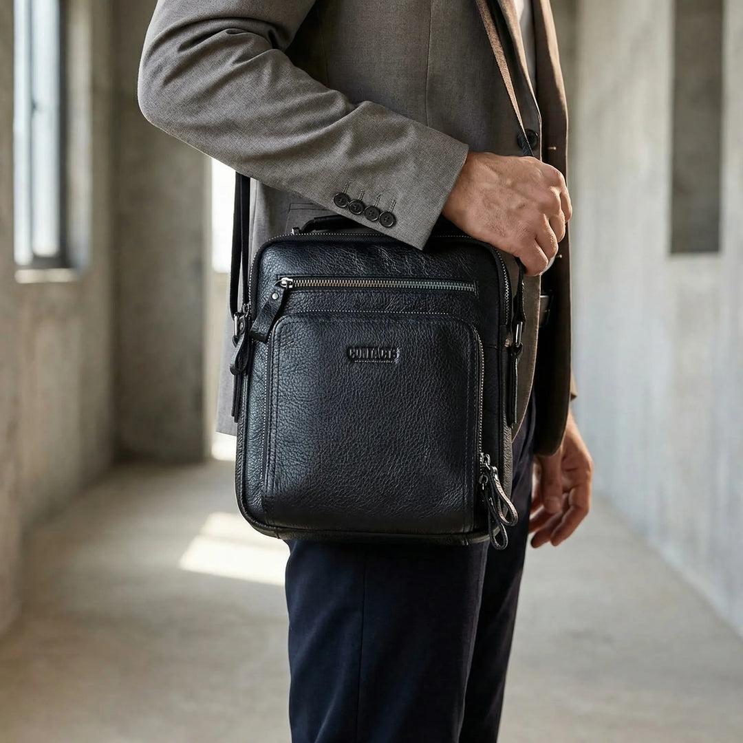 Compact Crossbody Messenger Bag - Kovaro