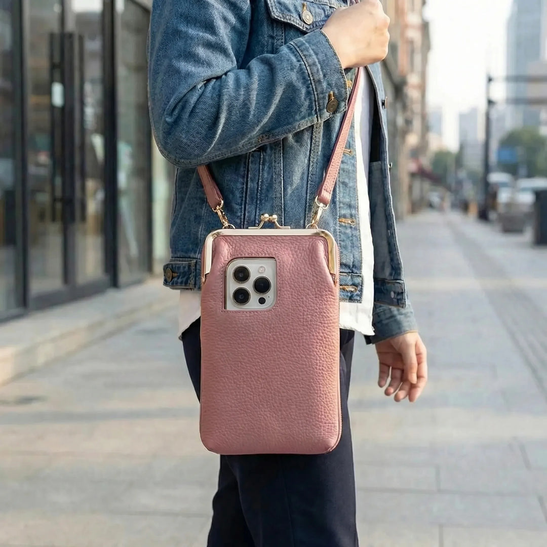 Compact Crossbody Phone Wallet Bag - Pocketra