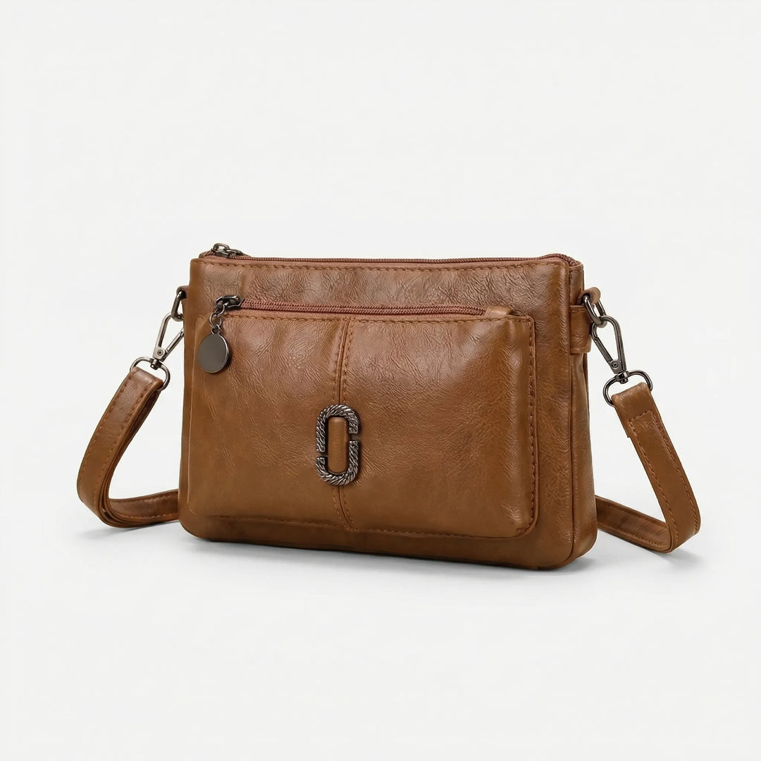 Compact Crossbody Shoulder Bag - Vellura