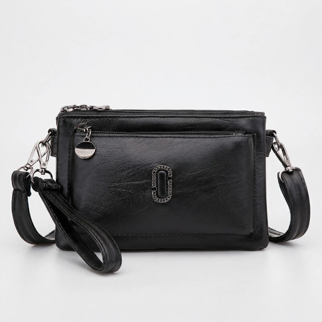Compact Crossbody Shoulder Bag - Vellura