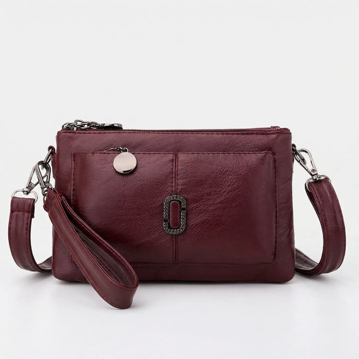 Compact Crossbody Shoulder Bag - Vellura