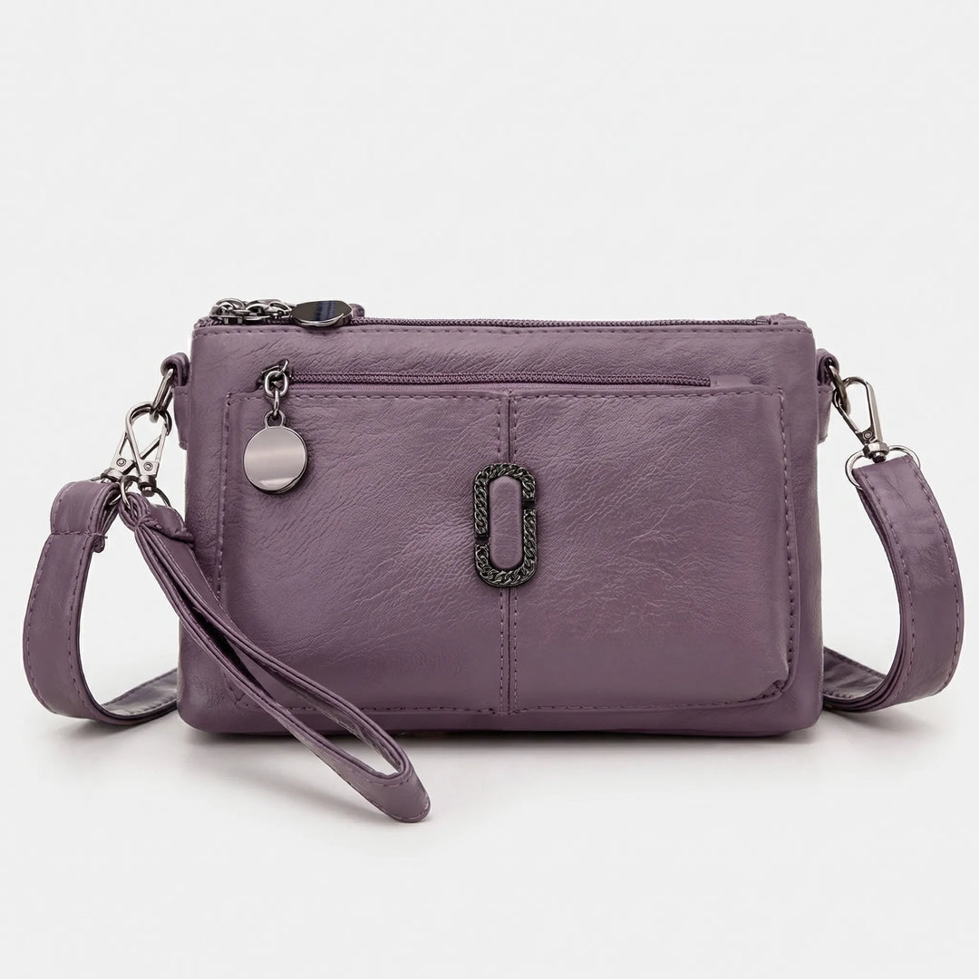 Compact Crossbody Shoulder Bag - Vellura