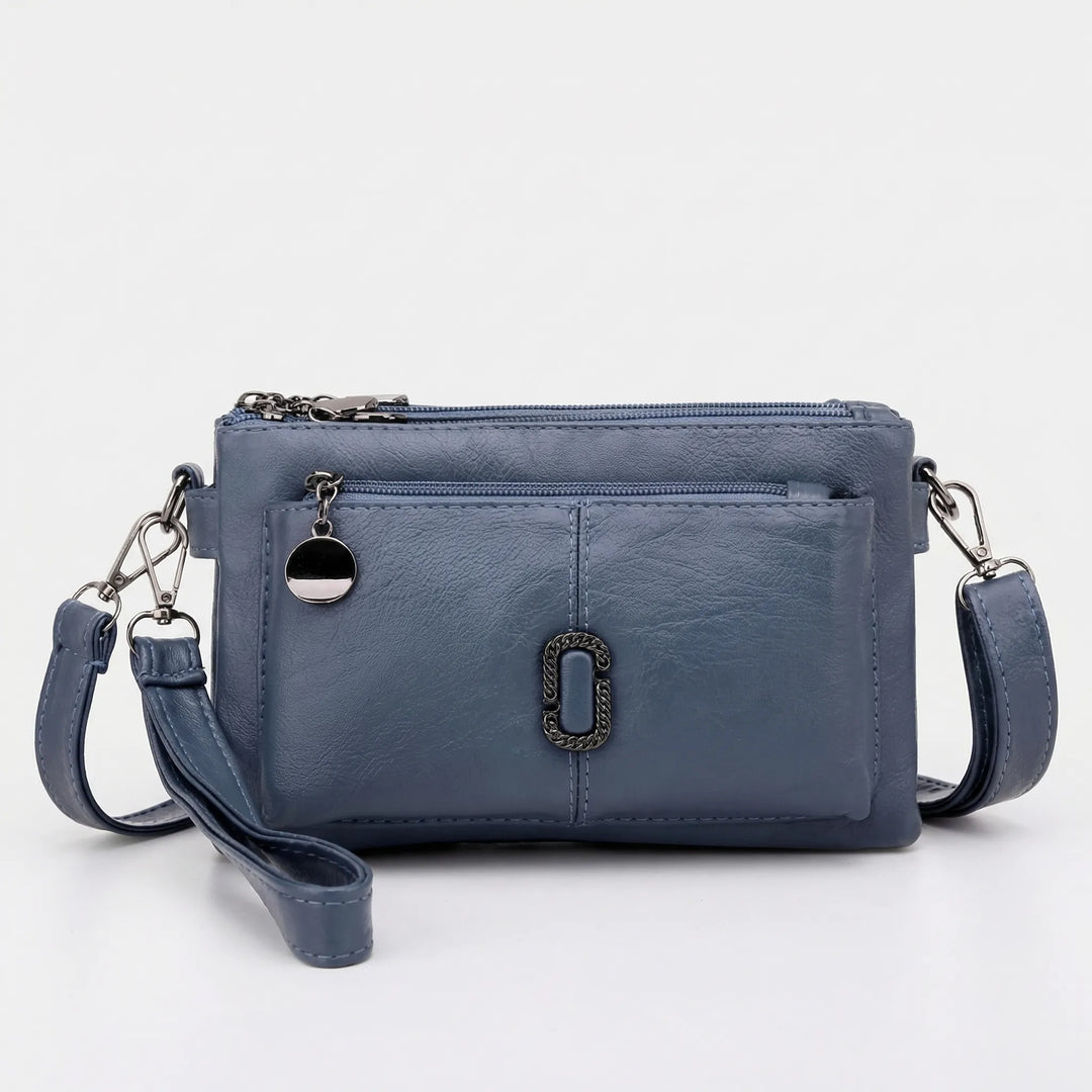 Compact Crossbody Shoulder Bag - Vellura