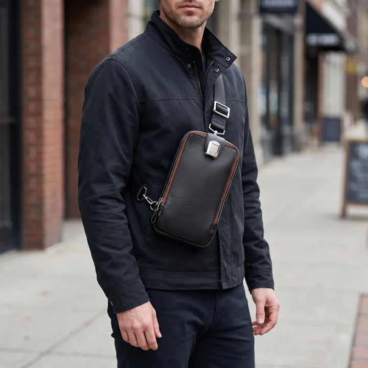 Compact Crossbody Sling Bag - Veltar