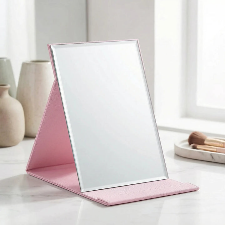 Compact Folding Tabletop Mirror - Clarifold