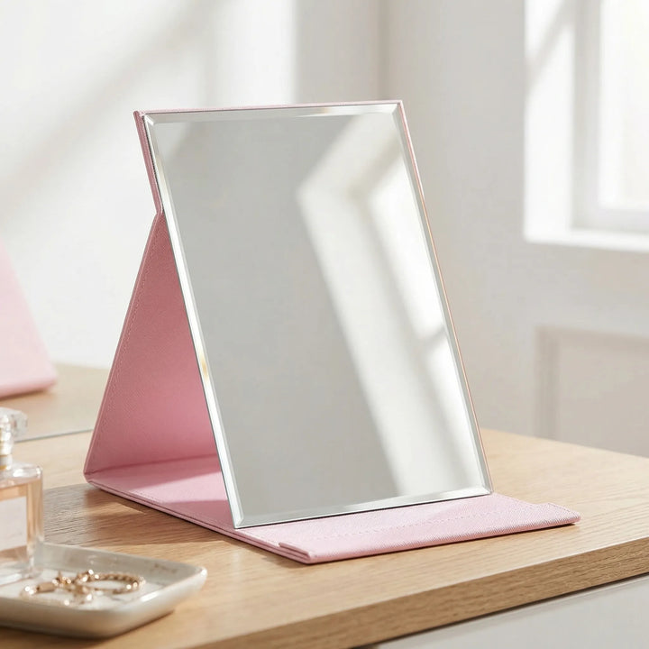Compact Folding Tabletop Mirror - Clarifold