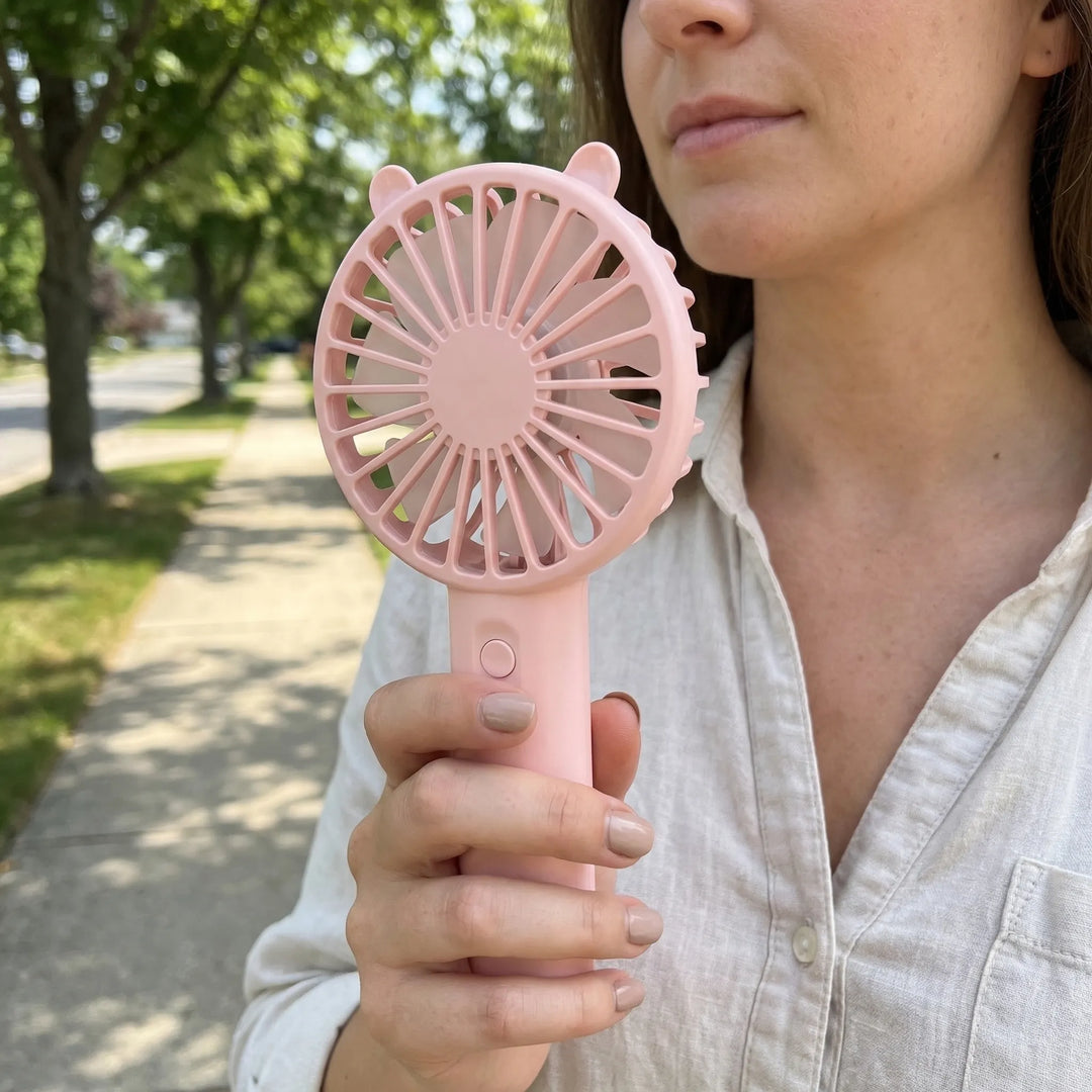 Compact Handheld Fan - Breezara
