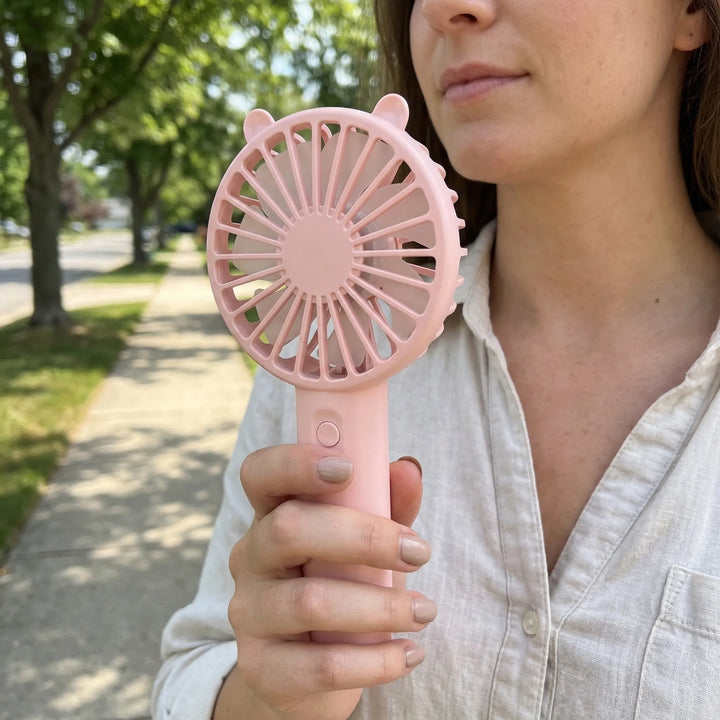 Compact Handheld Fan - Breezara