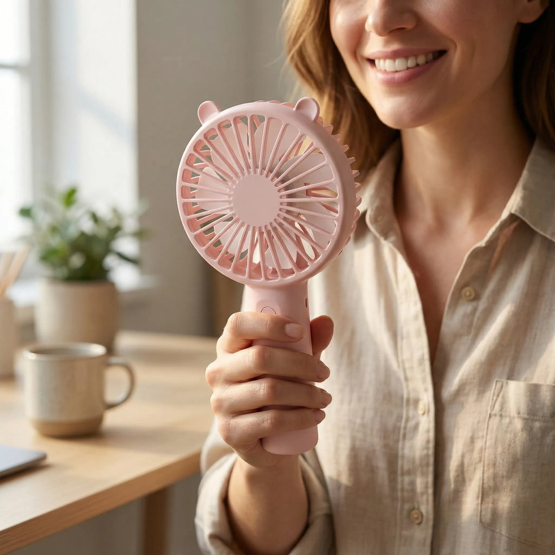 Compact Handheld Fan - Breezara