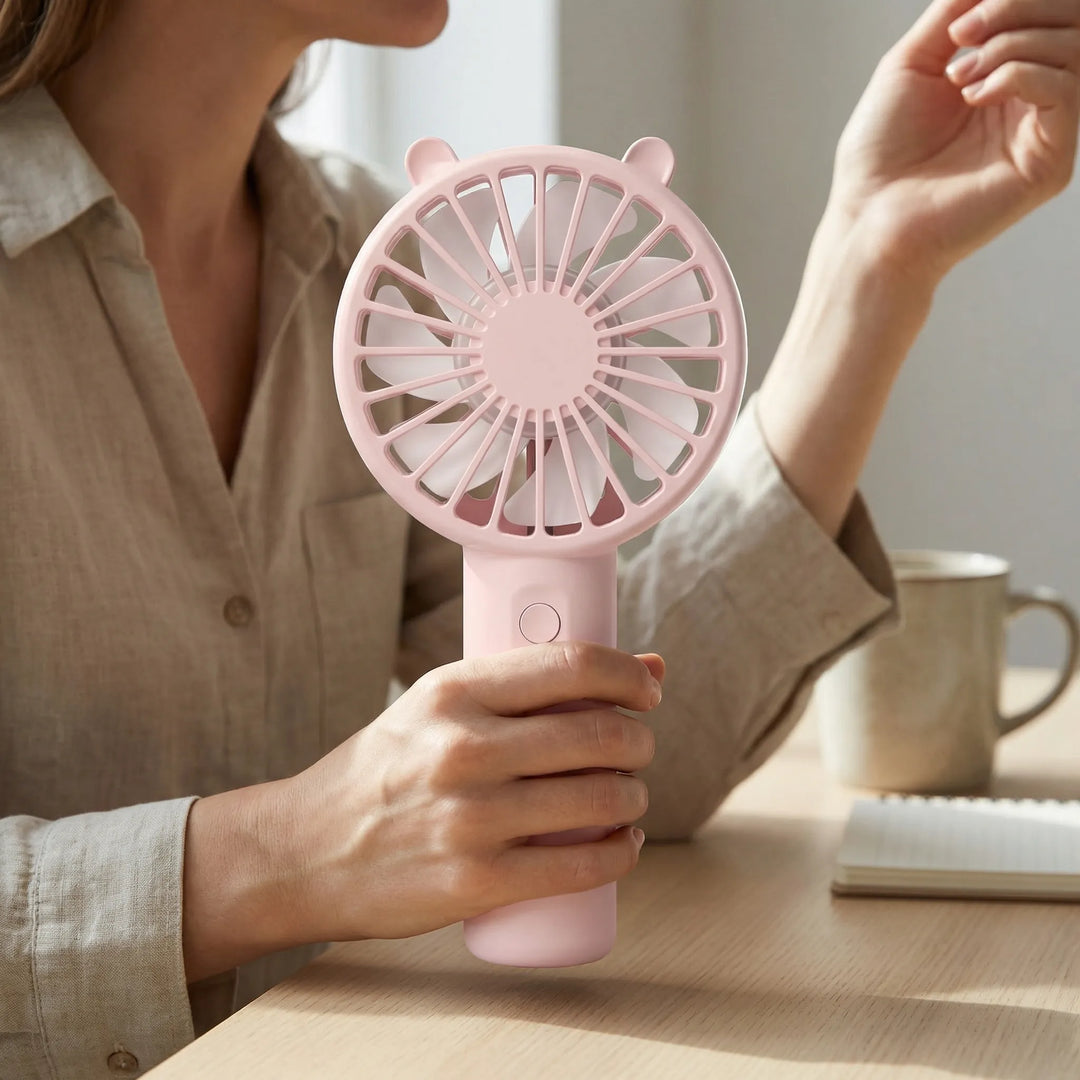 Compact Handheld Fan - Breezara