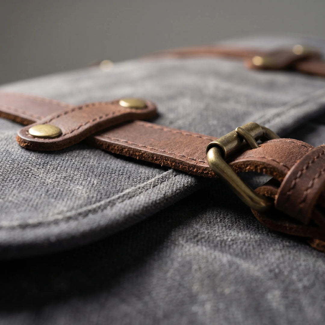 Compact Multi-Pocket Crossbody Messenger Bag - Satchovan