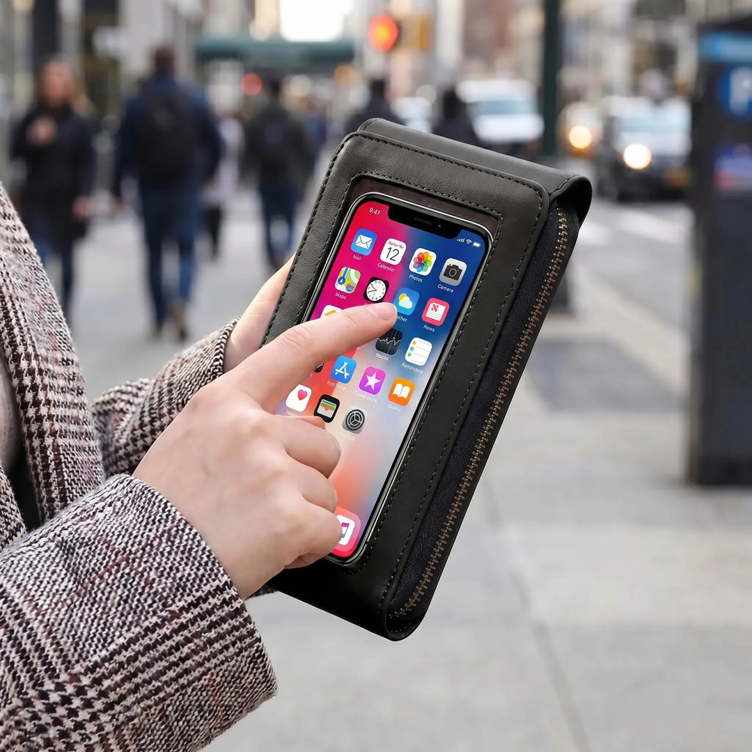 Compact Touchscreen Crossbody Bag - Visira