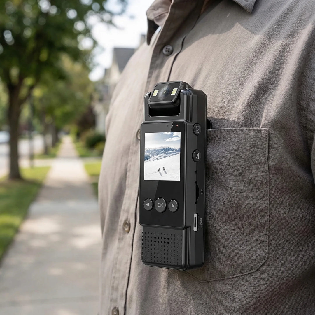 Compact Wearable Body Camera - Pivorex