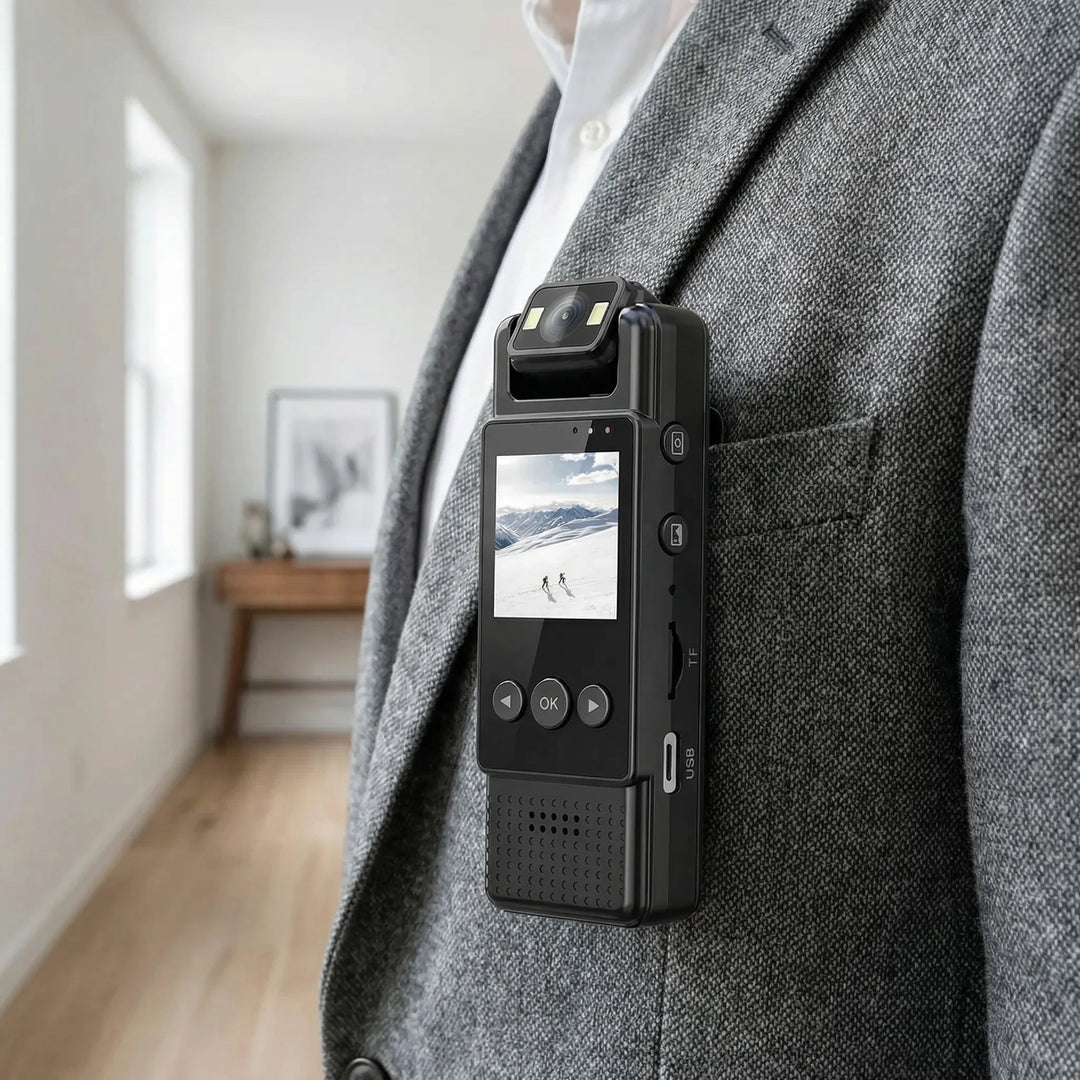 Compact Wearable Body Camera - Pivorex
