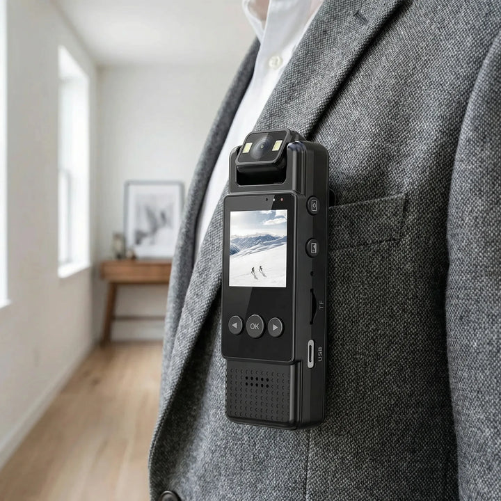 Compact Wearable Body Camera - Pivorex