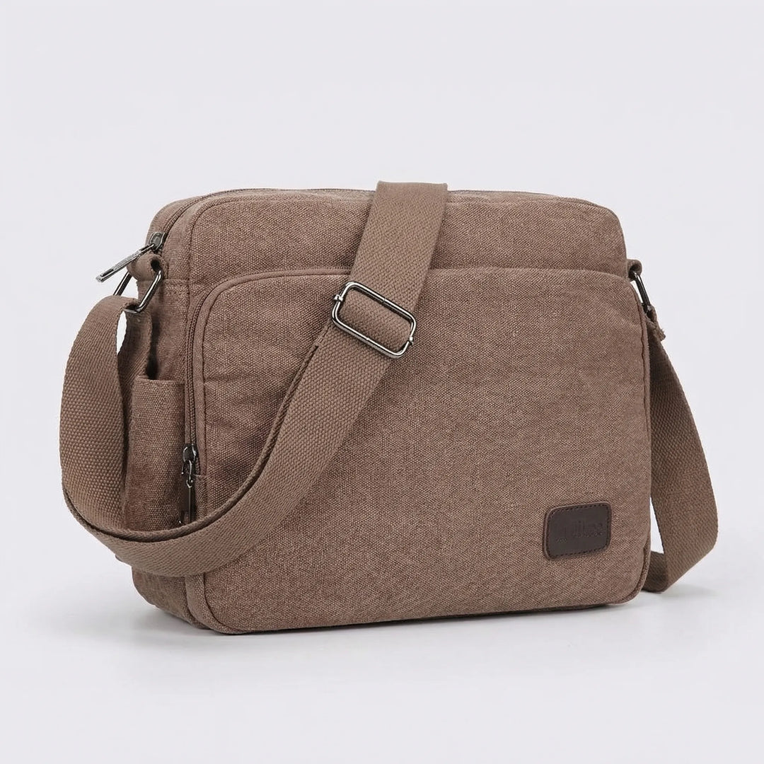 Compact Woven Messenger Bag - Kargen