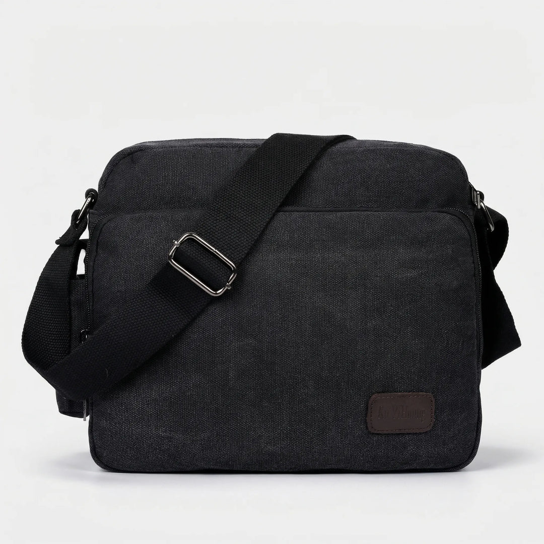 Compact Woven Messenger Bag - Kargen