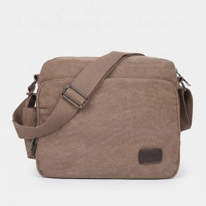 Compact Woven Messenger Bag - Kargen