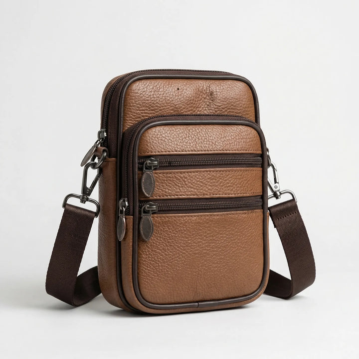 Compact Multi-Compartment Crossbody Bag - Satchvelo