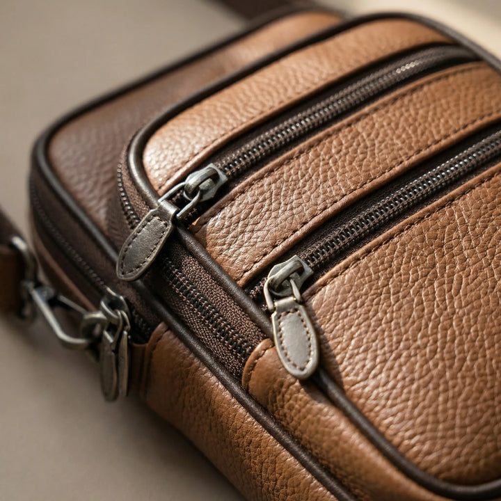Compact Multi-Compartment Crossbody Bag - Satchvelo