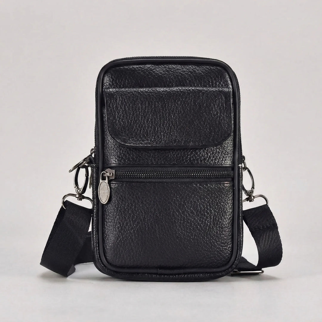 Compact Multi-Compartment Crossbody Bag - Satchvelo