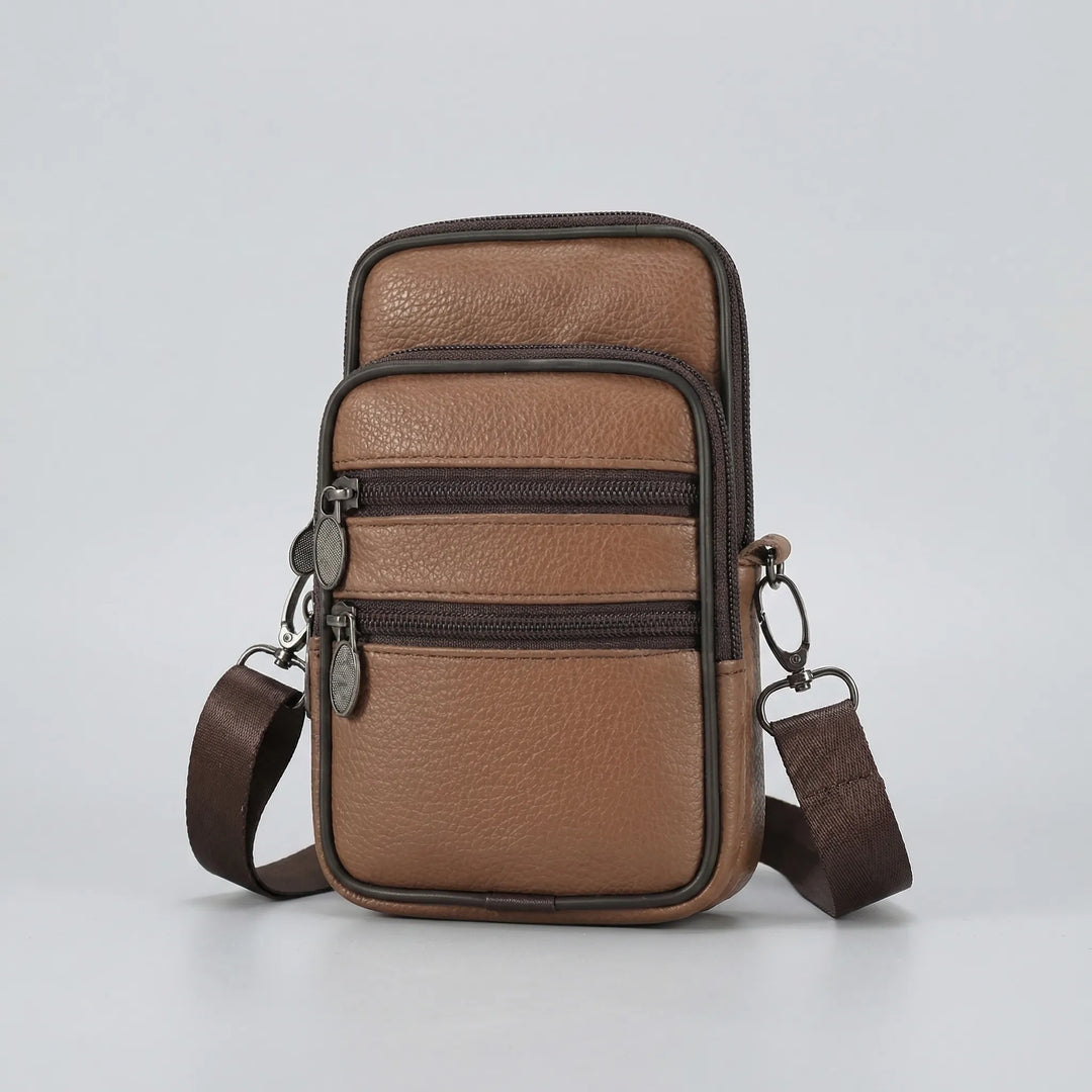 Compact Multi-Compartment Crossbody Bag - Satchvelo