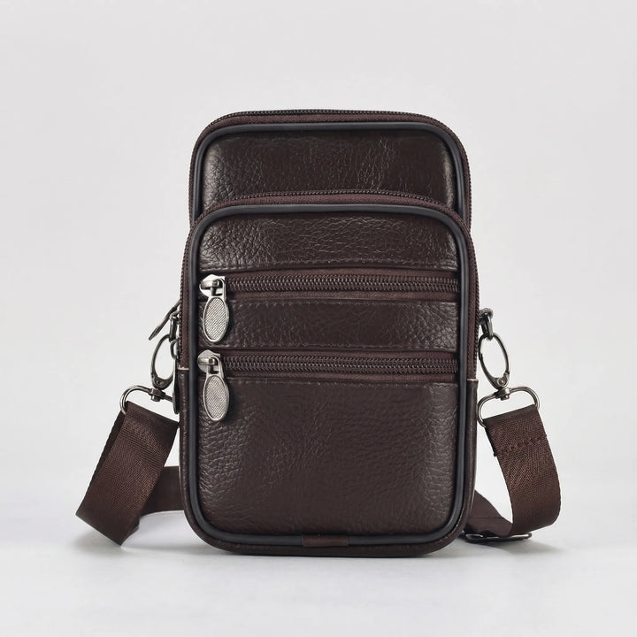 Compact Multi-Compartment Crossbody Bag - Satchvelo