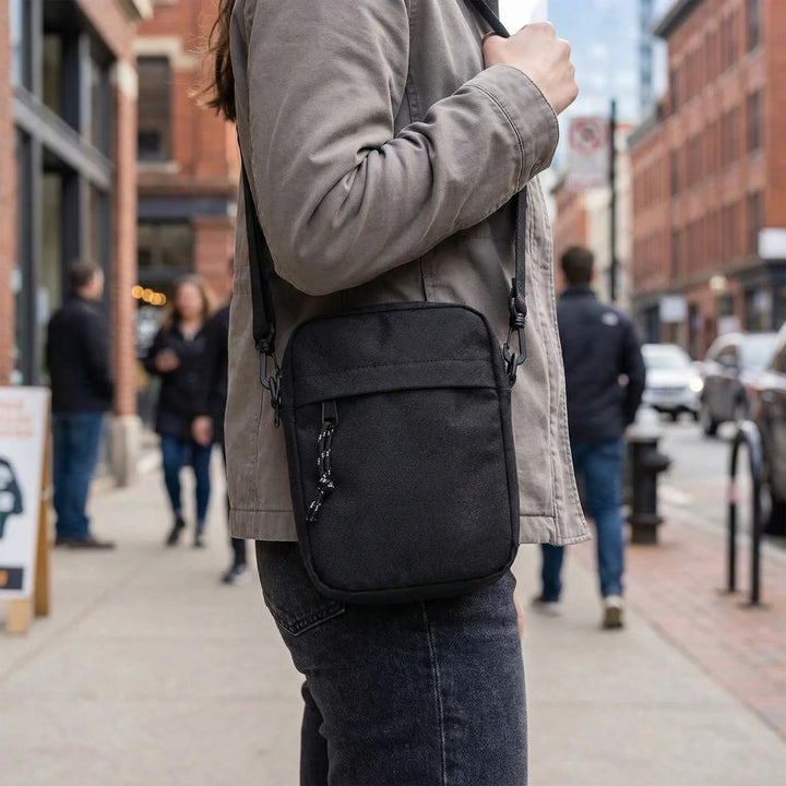 Compact Anti-Theft Crossbody Shoulder Bag - Stashlet