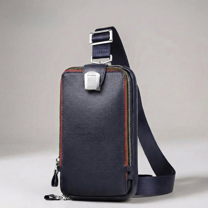 Compact Zip-Closure Crossbody Bag - Compavio