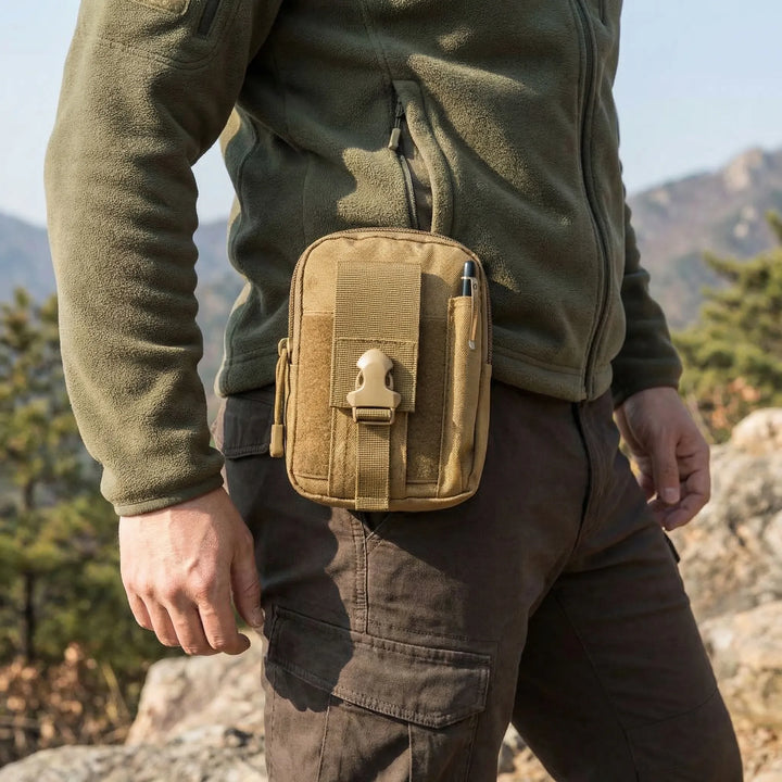 Compact Tactical Belt Pouch Molle System - Trailpouch