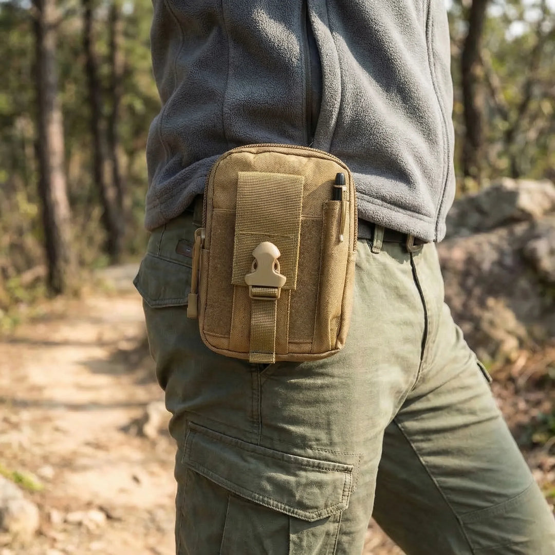 Compact Tactical Belt Pouch Molle System - Trailpouch