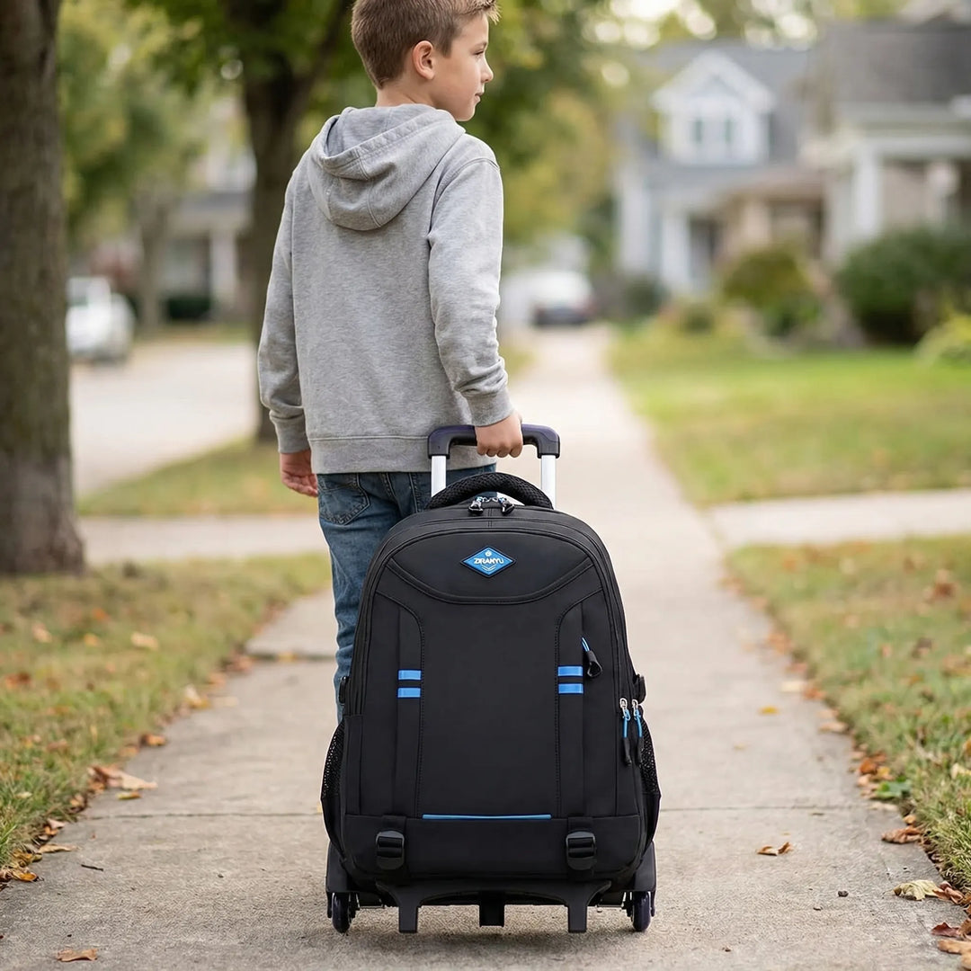 Convertible Rolling School Backpack - GlideTrek