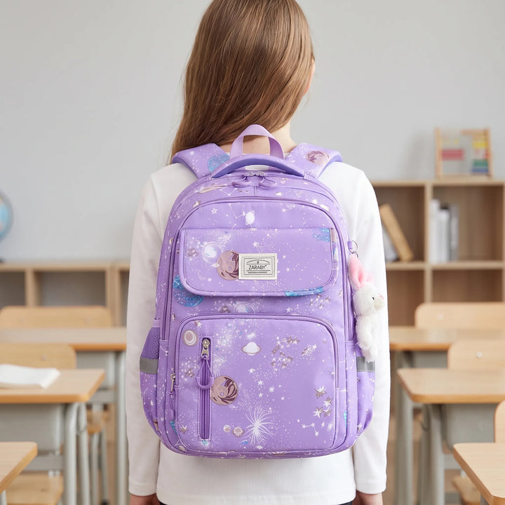 Cosmic Print Elementary School Backpack - Astrapak