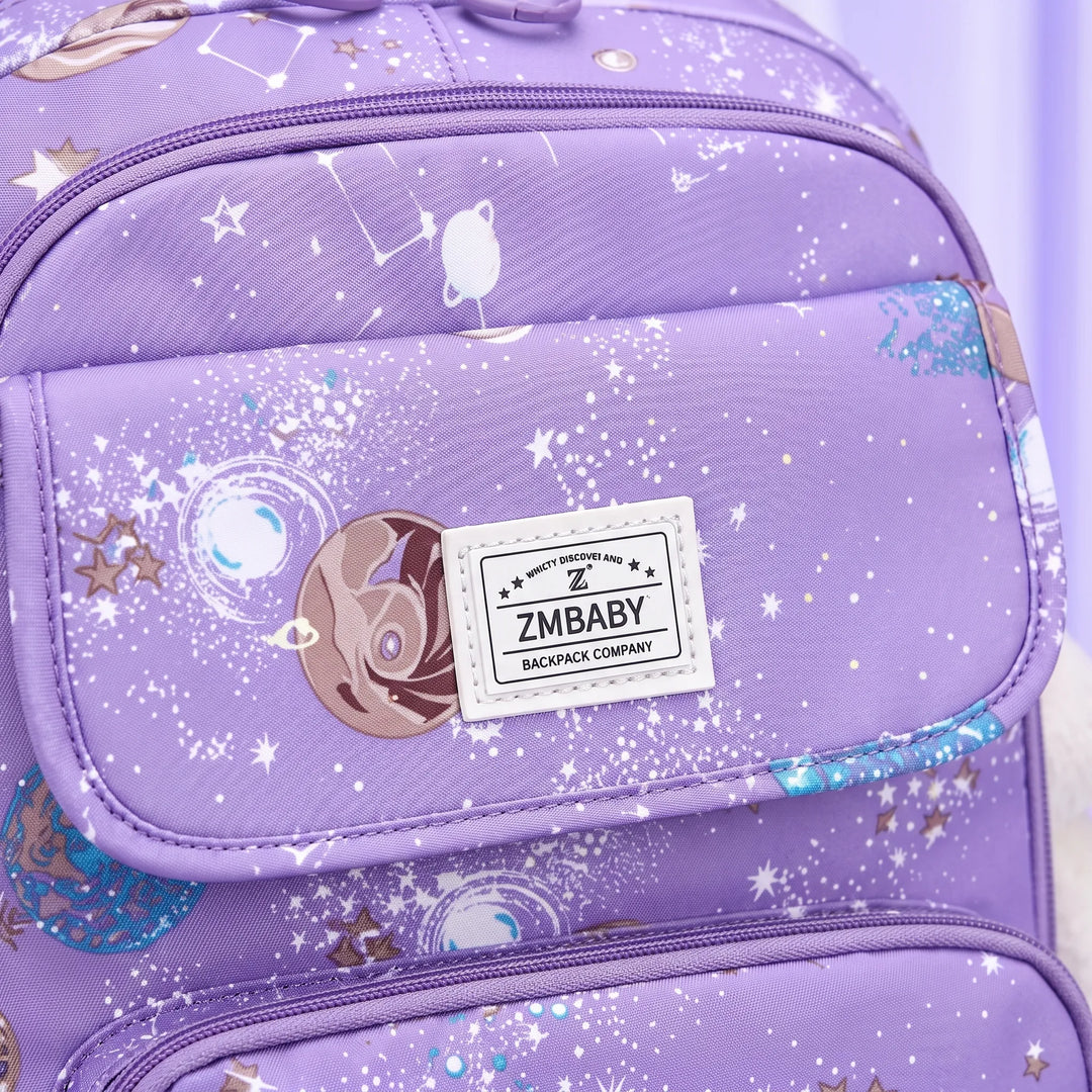 Cosmic Print Elementary School Backpack - Astrapak