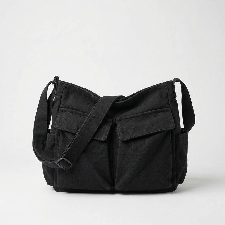 Large Multi-Pocket Crossbody Messenger Bag - Carrivex