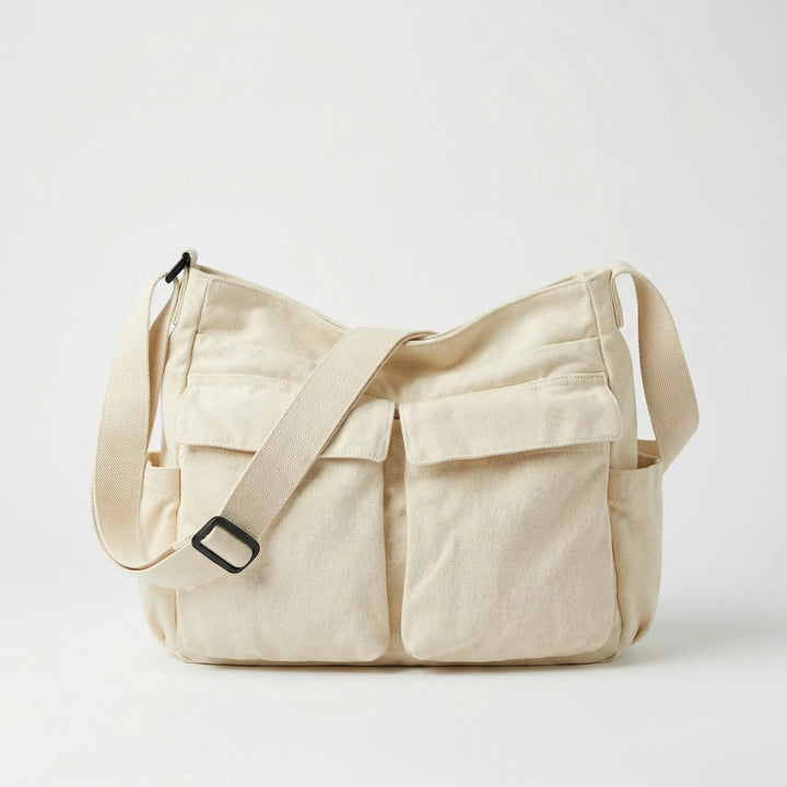 Large Multi-Pocket Crossbody Messenger Bag - Carrivex